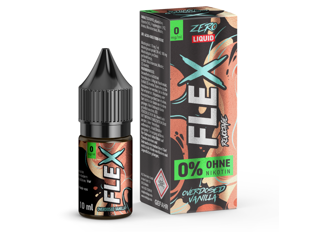Revoltage FLEX Nikotinsalz Liquid Vanilla Genuss Pur
