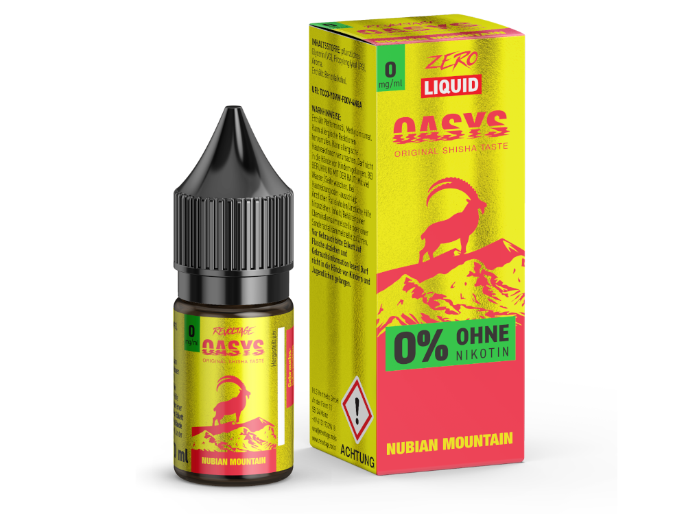 Revoltage OASYS Hybrid Nikotinsalz Liquid Nubian Mountain