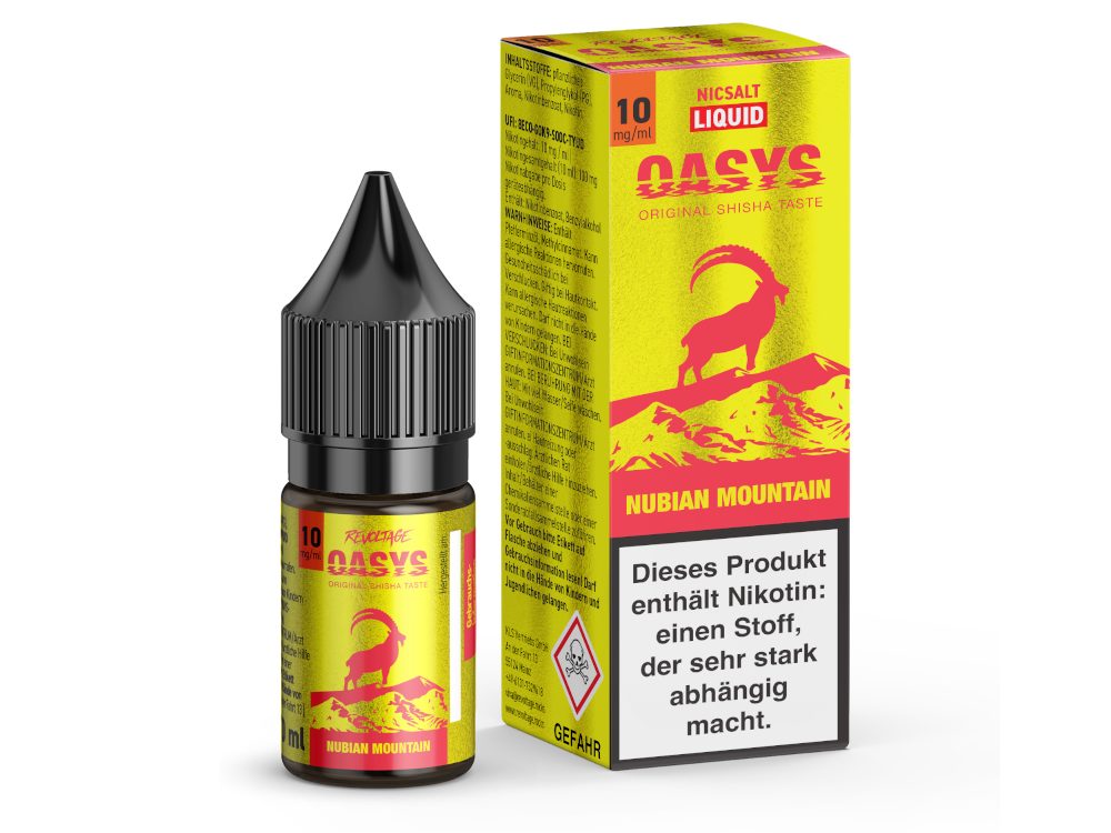 Revoltage OASYS Hybrid Nikotinsalz Liquid Nubian Mountain