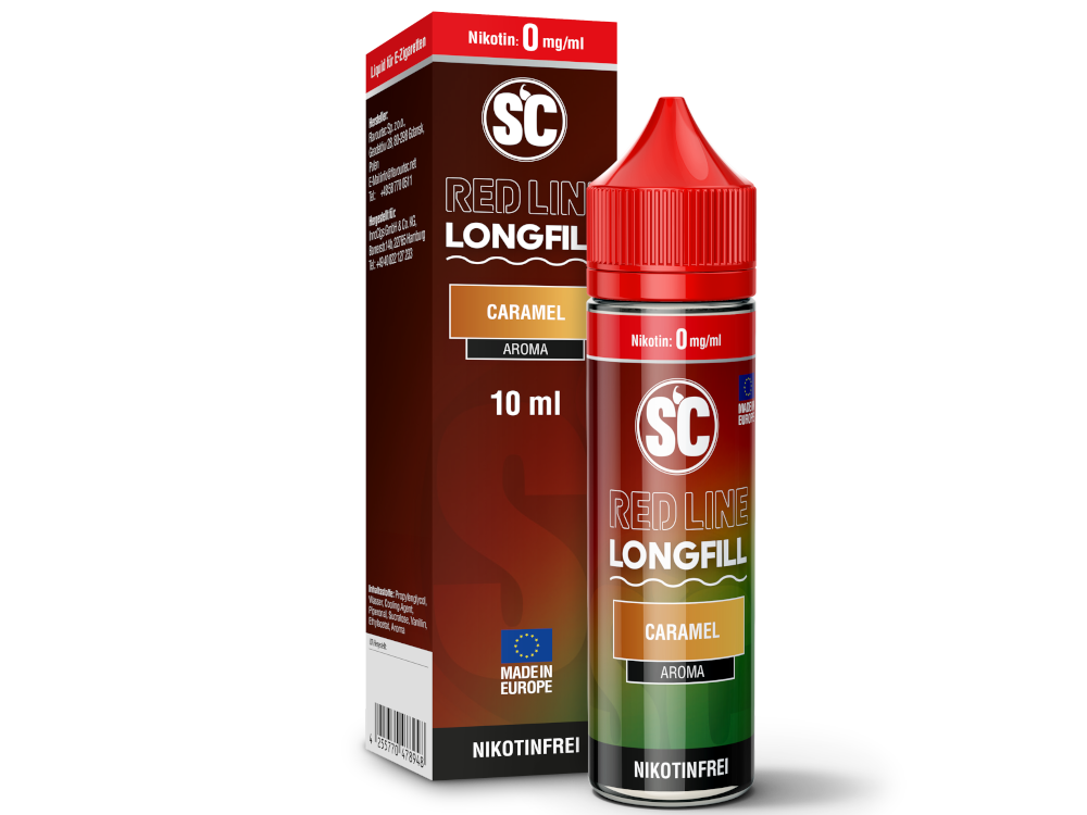 Intensives SC Red Line Longfills Caramel 10 ml Aroma