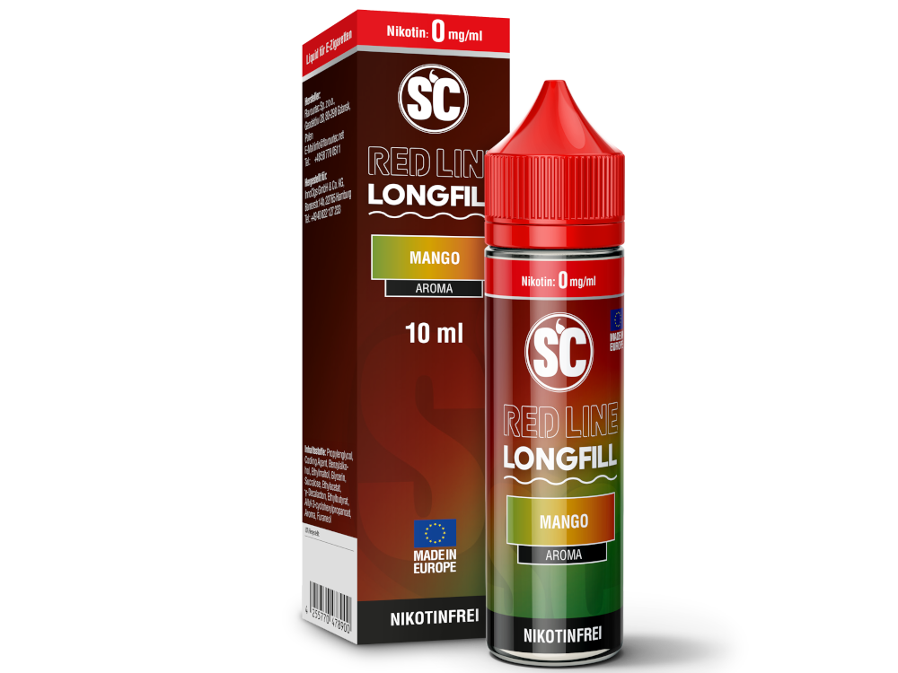 SC Red Line Longfill 10 ml Mango mit Starkem Aroma