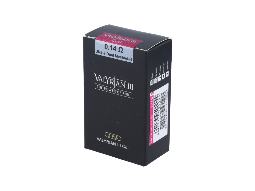 Uwell - Valyrian 3 Head (2 Stück pro Packung) für intensiven Genuss