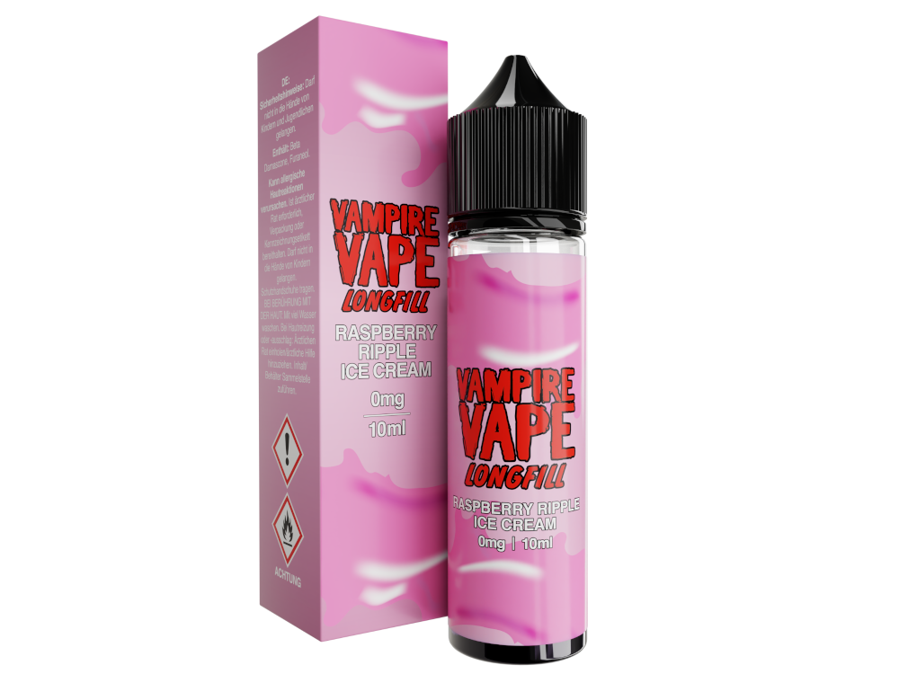 Vampire Vape Himbeer Eis Aroma 10 ml Dessertmix