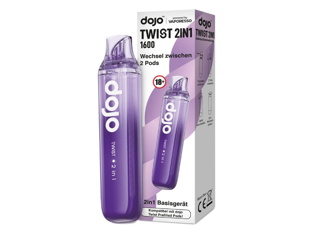Vaporesso Dojo Twist Akku 950mAh – Vielseitig und Stark