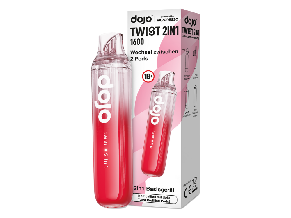 Vaporesso Dojo Twist Akku 950mAh – Vielseitig und Stark