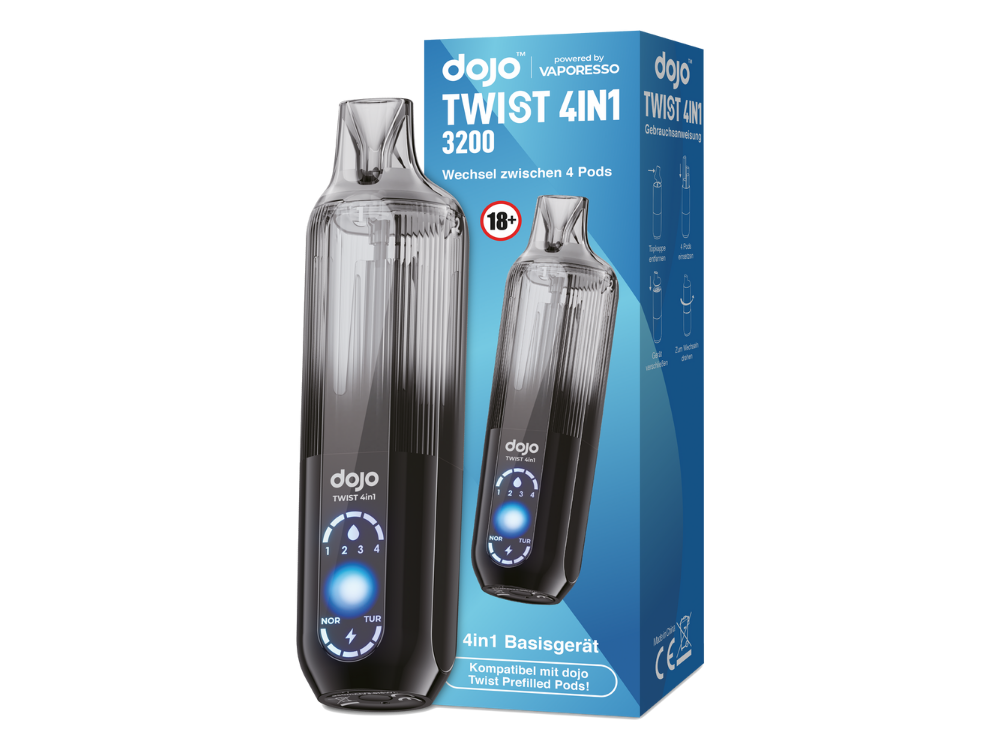 Vaporesso Dojo Twist Basisgerät mit 950 mAh Akku