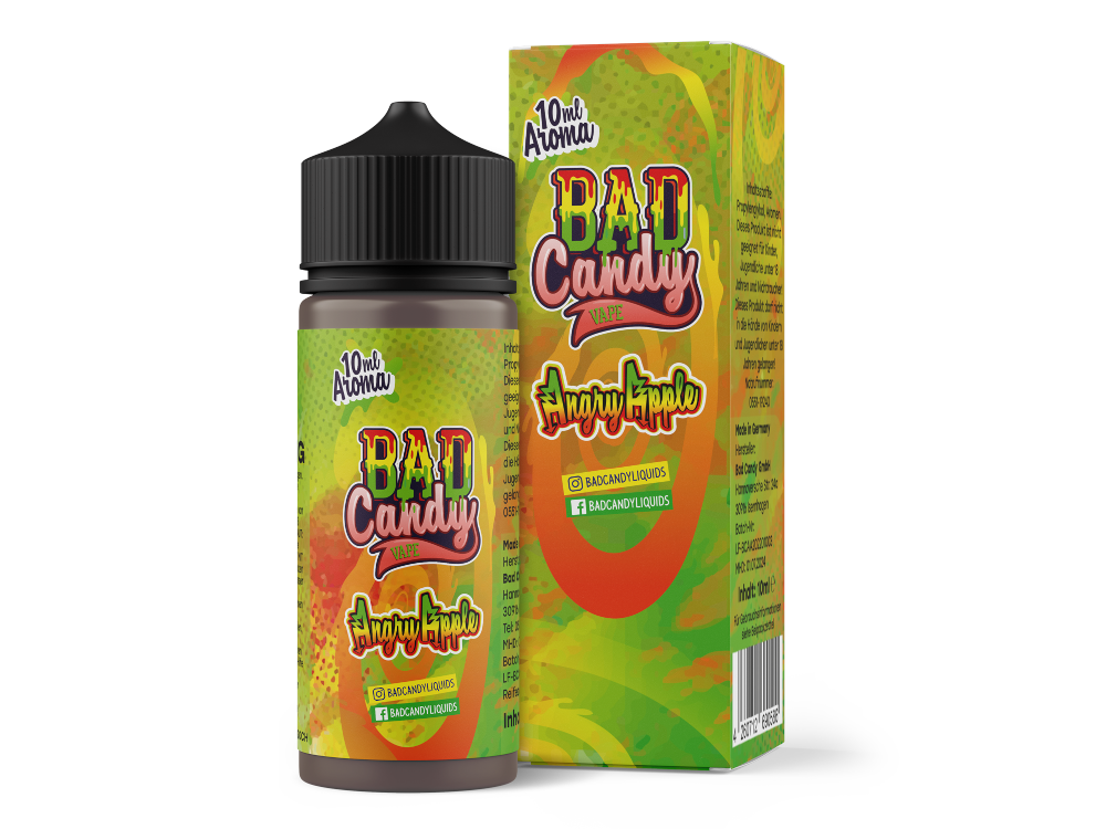 Bad Candy Liquids - Aroma Angry Apple 10ml Fruchtiger Genuss