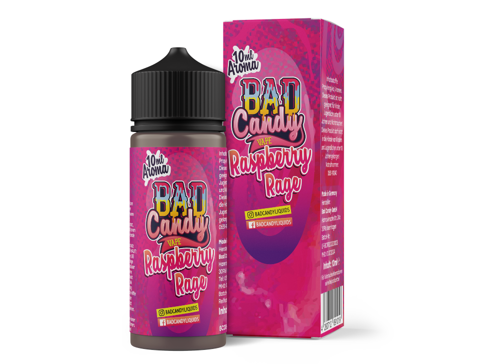 Bad Candy Liquids - Aroma Raspberry Rage 10ml Fruchtiger Genuss