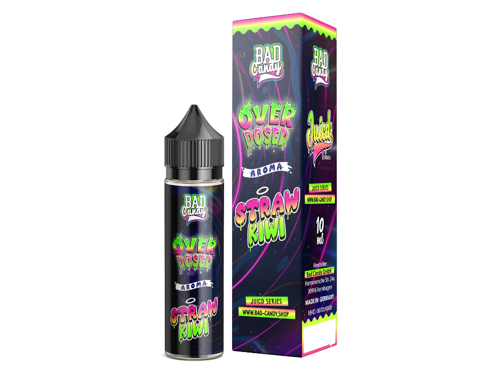 Bad Candy Liquids Juicd Longfills 10 ml Erdbeer Kiwi Geschmack