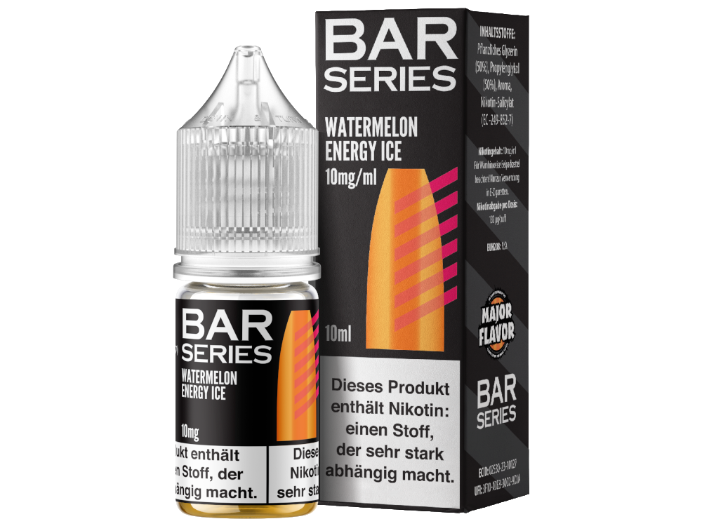 Bar Series - Nikotinsalz Liquid - Kühler Wassermelonen Geschmack