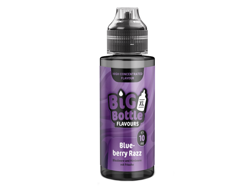 Big Bottle Longfills 10 ml Blaubeere Himbeere Geschmack