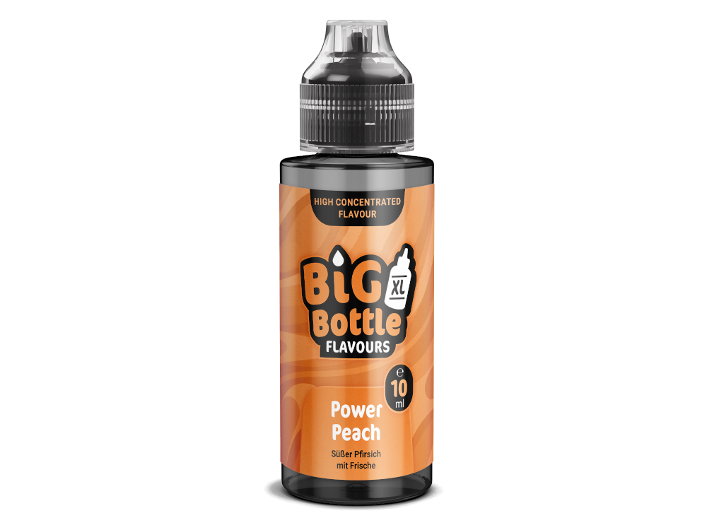Big Bottle Longfills 10 ml Power Peach Aromatischer Genuss