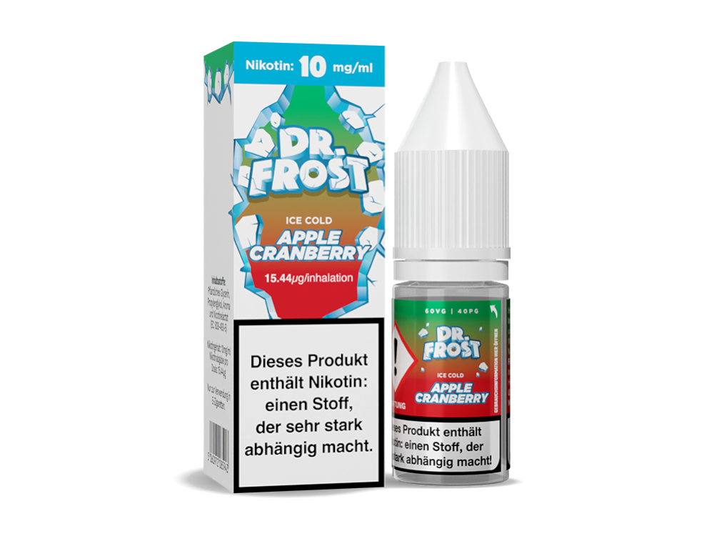 Dr. Frost - Ice Cold Nikotinsalz Liquid Apfel Cranberry
