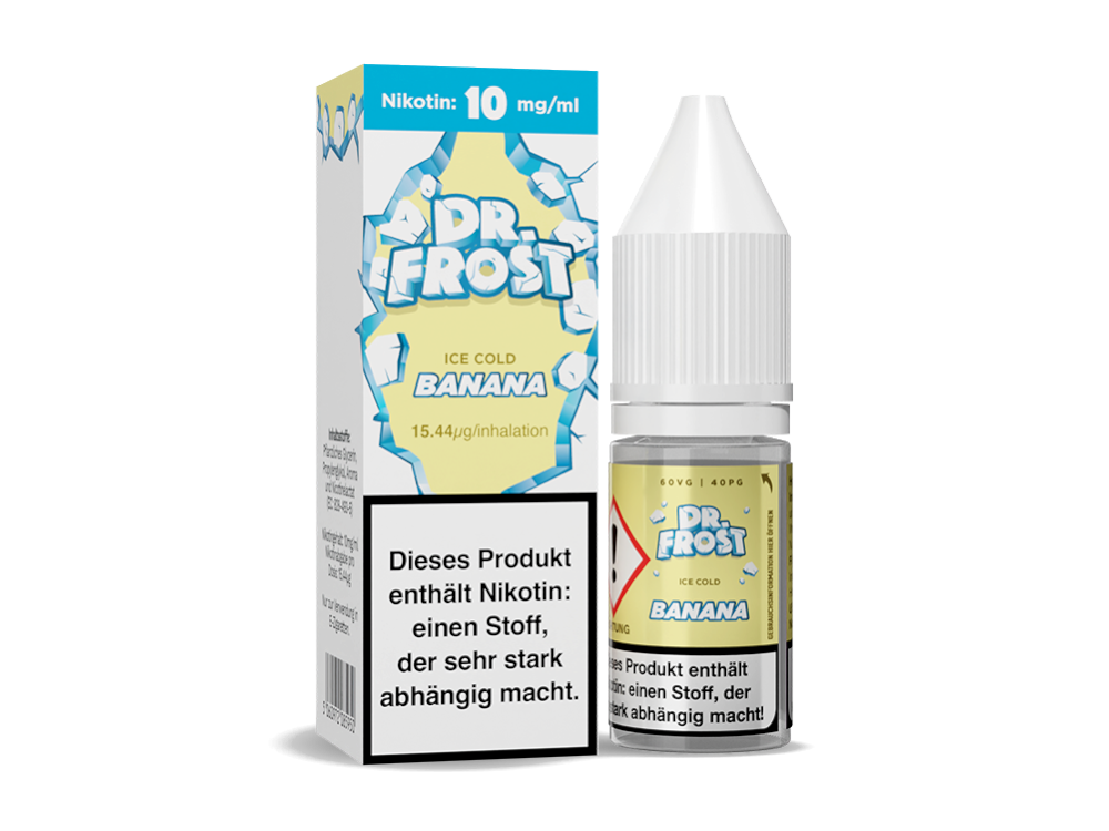 Dr. Frost - Ice Cold Nikotinsalz Liquid Banana Geschmack