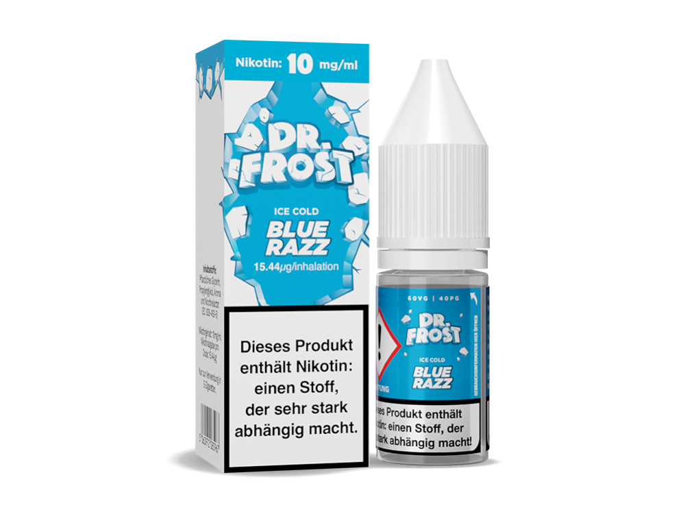 Dr. Frost - Ice Cold - Nikotinsalz Liquid - Blaue Himbeere