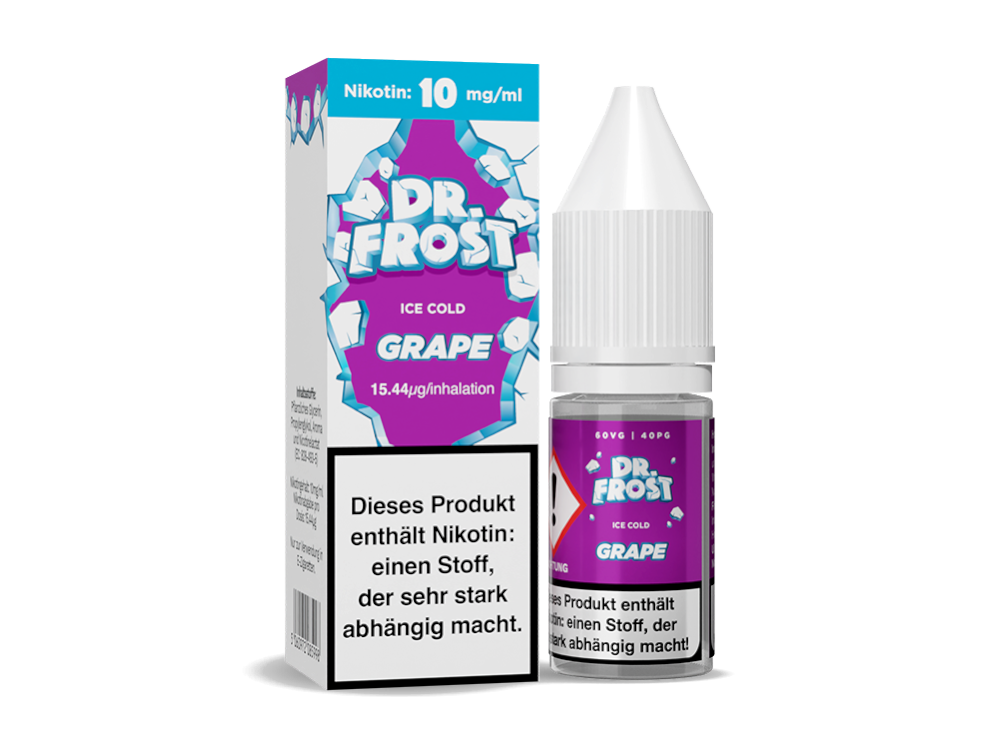 Dr. Frost - Ice Cold Nikotinsalz Liquid Traube Frisch