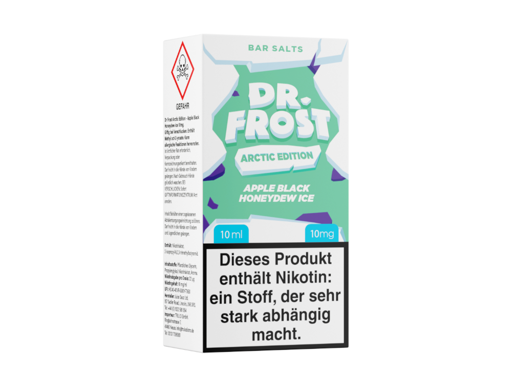 Dr. Frost Arctic Edition Nikotinsalz Liquid Fruchtige Kühle