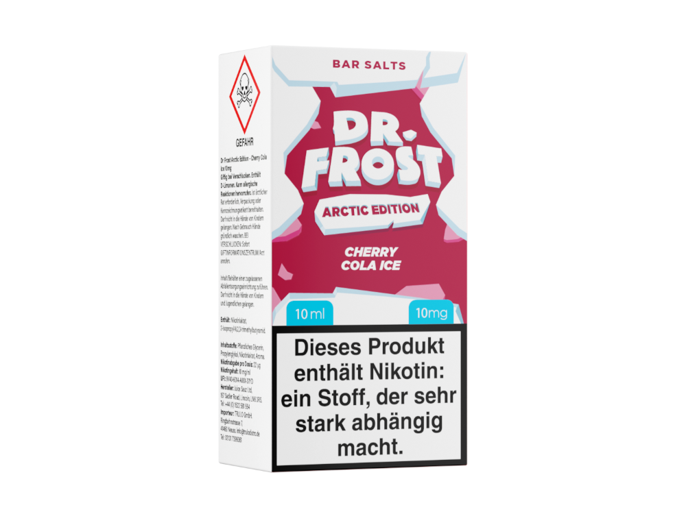Dr. Frost Arctic Edition Nikotinsalz Liquid Cherry Cola Ice