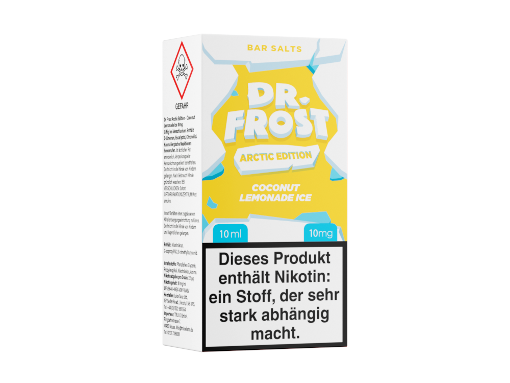 Dr. Frost - Arctic Edition Nikotinsalz Liquid Kühle genießen