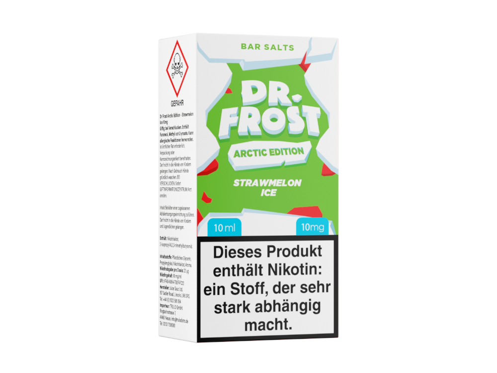 Dr. Frost - Arctic Edition Nikotinsalz Liquid Strawmelon Ice