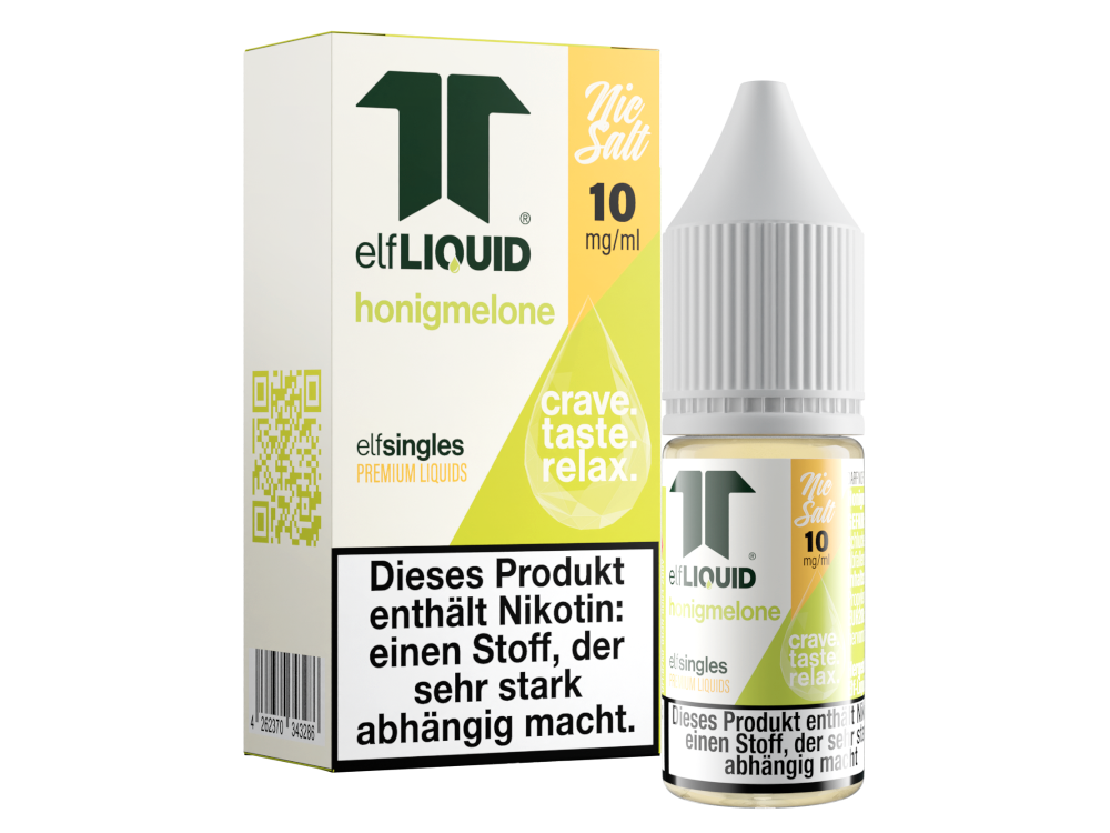 Elf-Liquid Honigmelone Nikotinsalz Liquid für intensiven Genuss