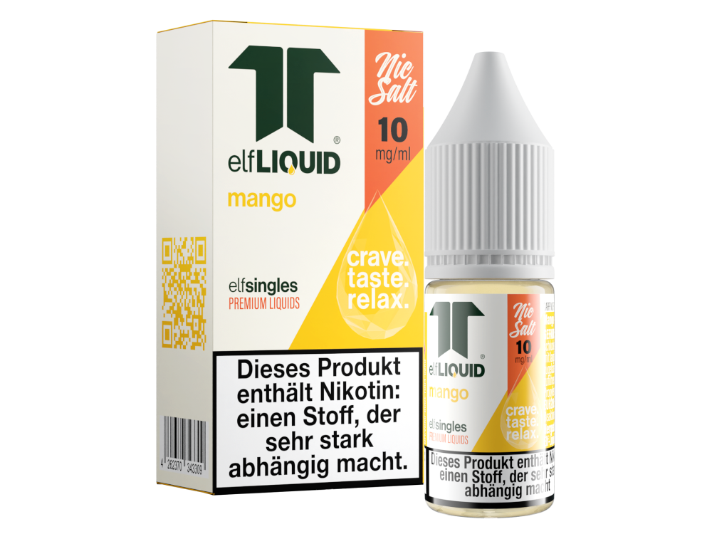 Elf-Liquid Mango Nikotinsalz - Intensiver Fruchtgenuss
