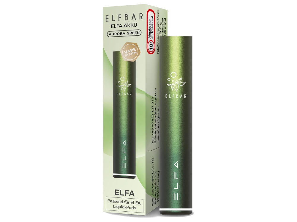 Elfbar - Elfa Akku 500 mAh Mit Zugautomatik Nutzen