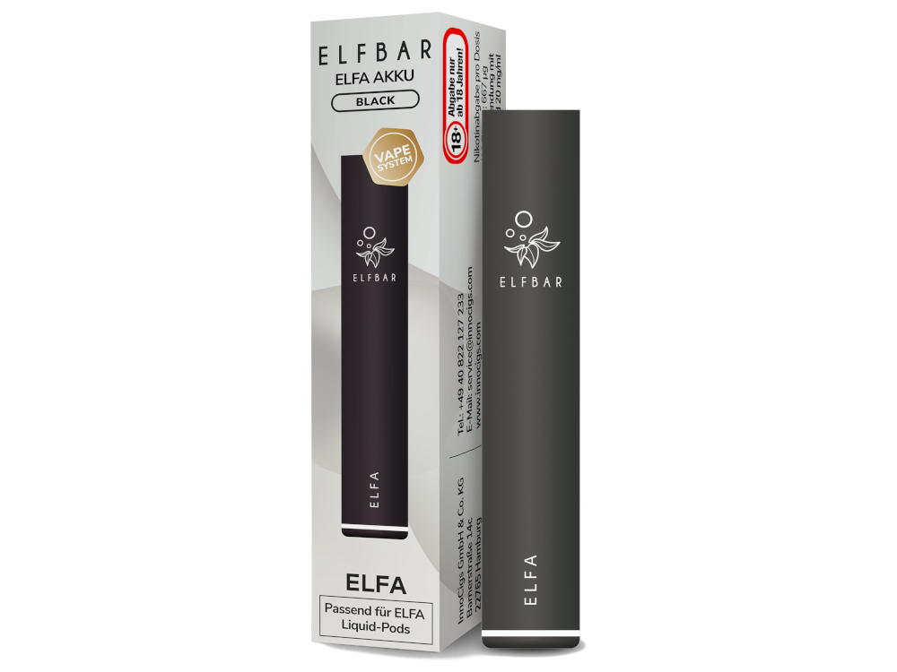 Elfbar - Elfa Akku 500 mAh Mit Zugautomatik Nutzen