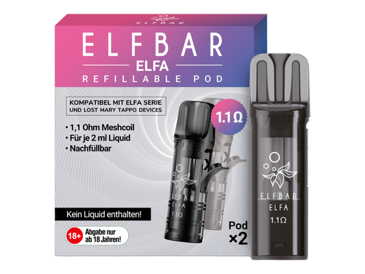 Elfbar - Elfa Leer-Pod Mit 2ml Tankvolumen