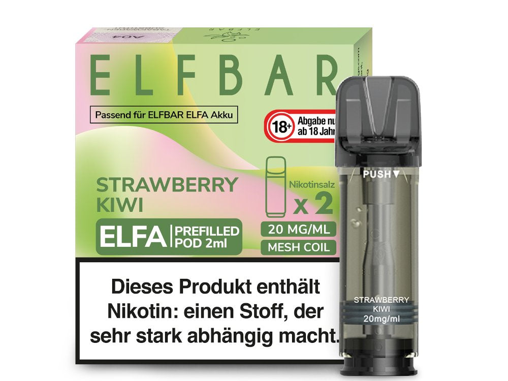 Elfbar Elfa Pod 20mg/ml (2 Stück) - Erfrischender Blue Razz Lemonade