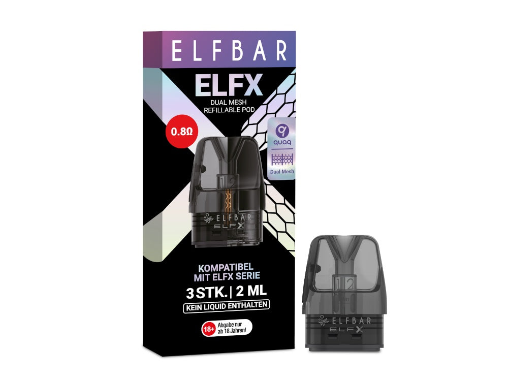 Elfbar - Elfx Pod (3 Stück pro Packung) für MTL/RDL