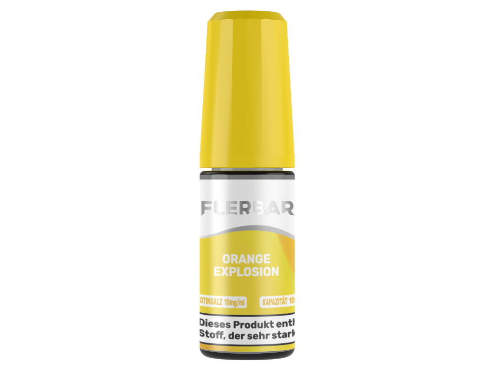 Flerbar Liquid Nikotinsalz - Erfrischendes Orange Erlebnis