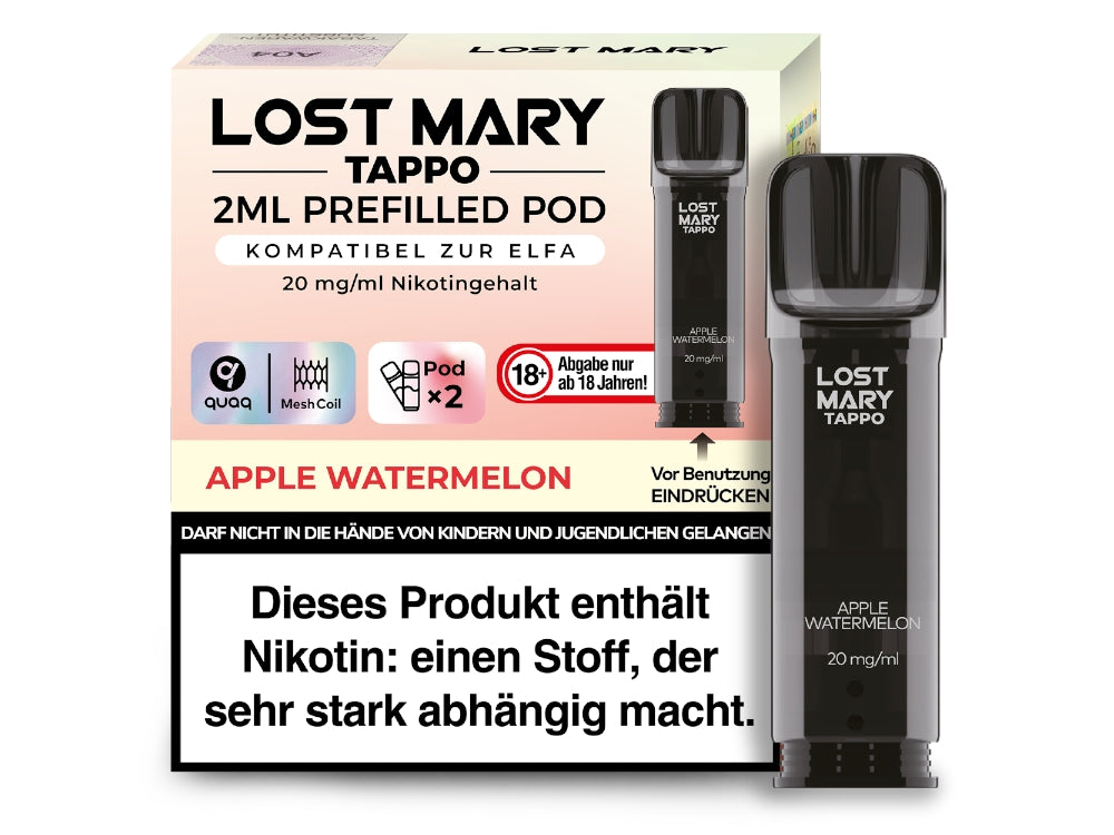 Lost Mary Tappo Pod 2 Stück Packung Fruchtigen Genuss