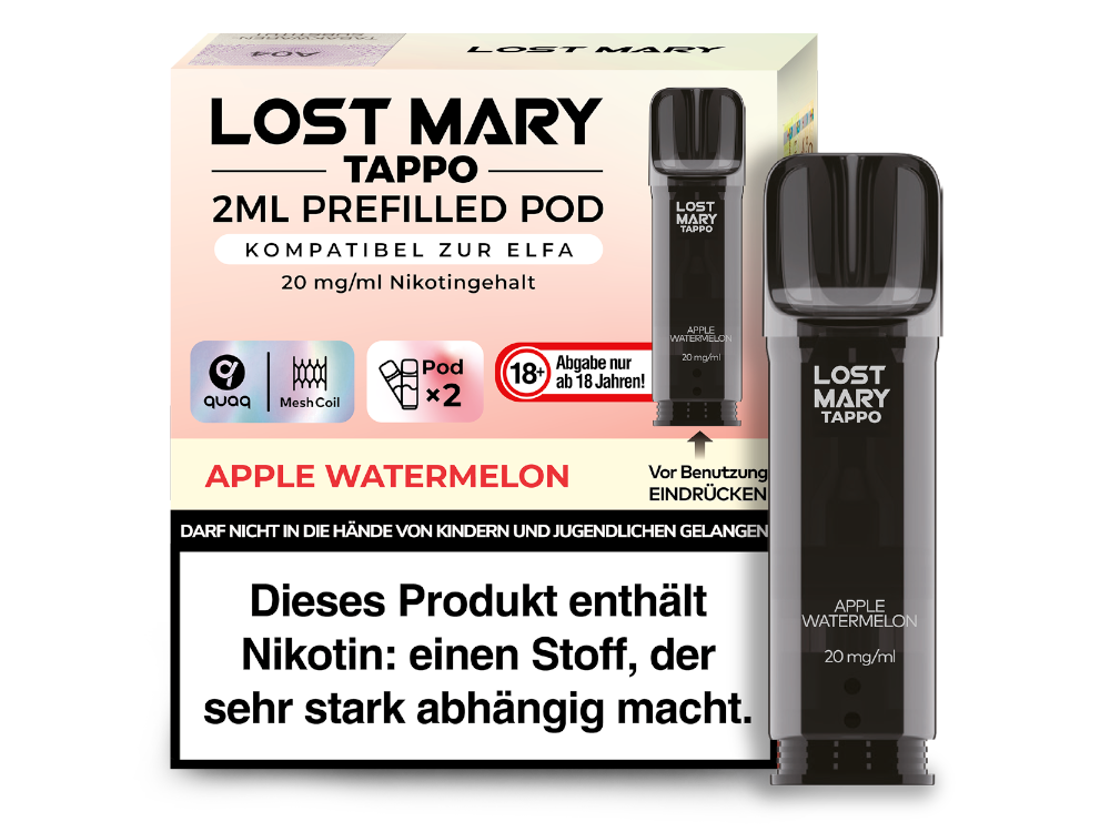 Lost Mary Tappo Pod 2 Stück Packung Fruchtigen Genuss