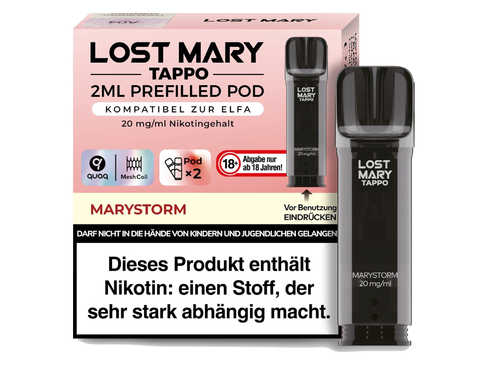 Lost Mary Tappo Pod 2 Stück Packung Fruchtigen Genuss