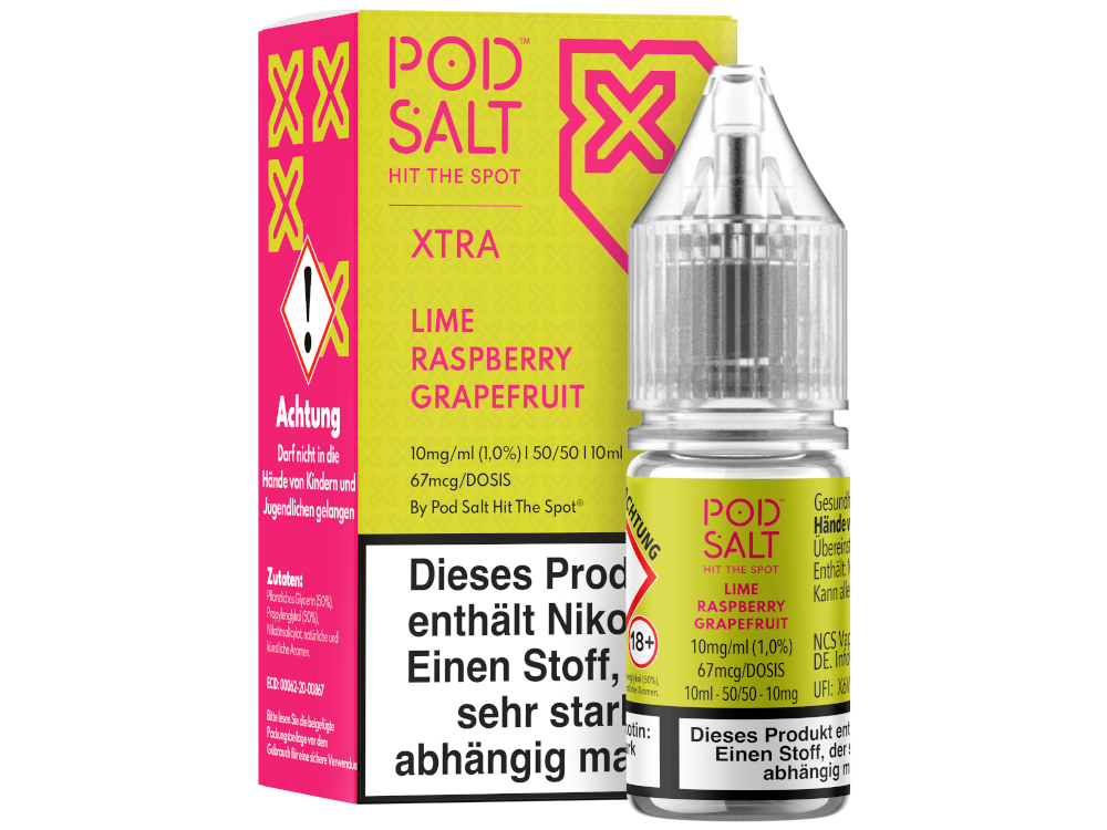 Pod Salt X Nikotinsalz Liquid mit Zitrusfrüchten