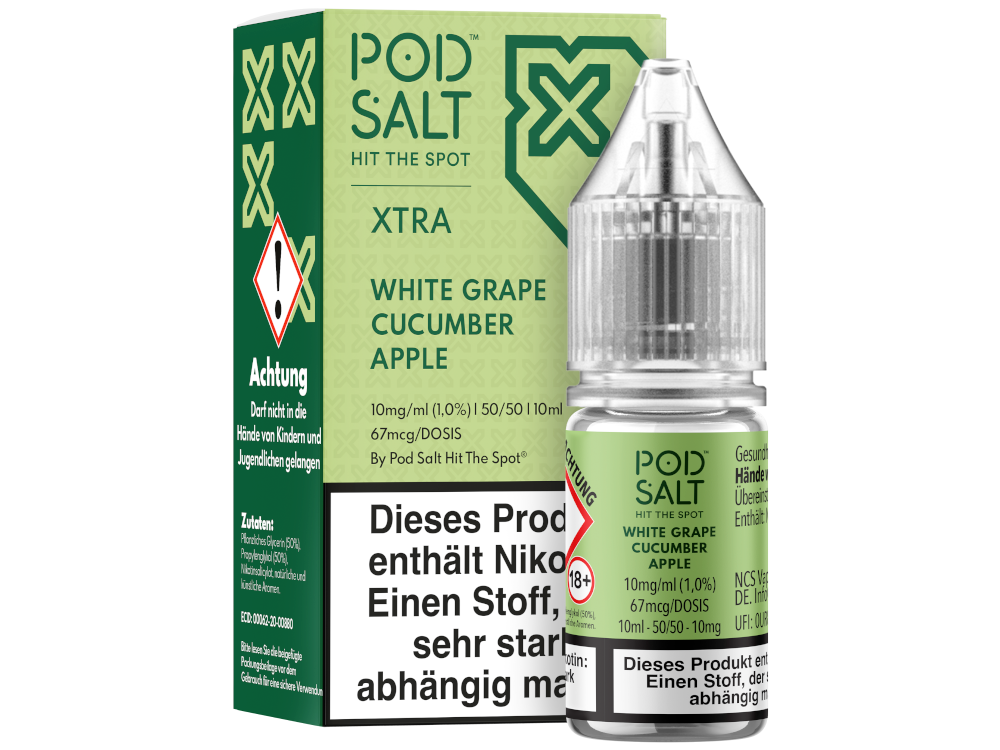 Pod Salt X - Nikotinsalz Liquid mit Erfrischendem Geschmack