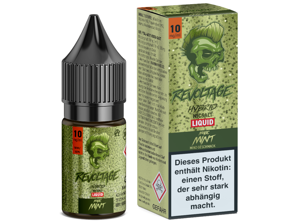 Revoltage - Hybrid Nikotinsalz Liquid - Magic Mint Frische