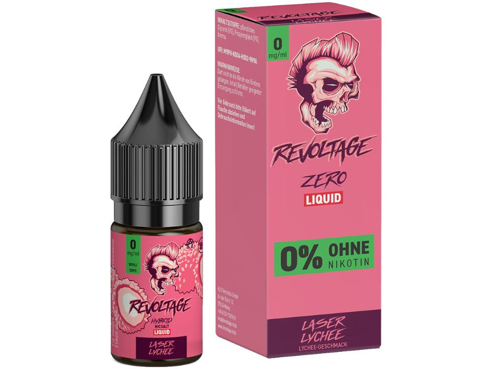 Revoltage - Hybrid Nikotinsalz Liquid - Intensiver Litschi Geschmack