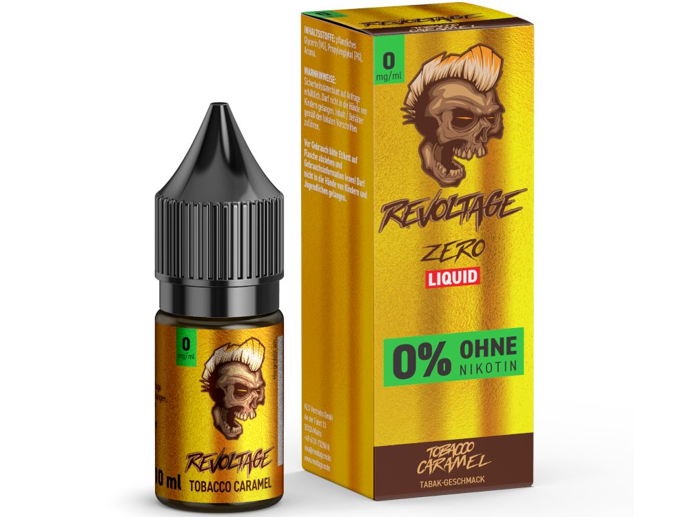 Revoltage Hybrid Nikotinsalz Liquid Tabak Karamell
