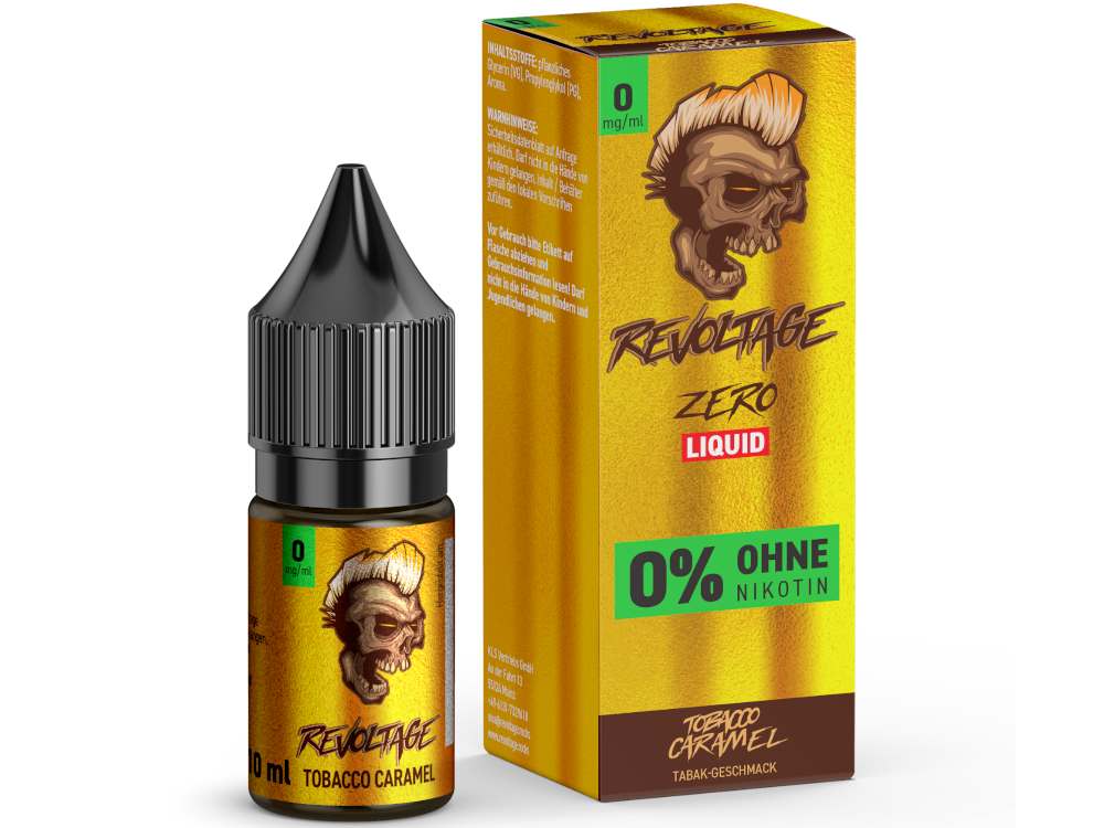 Revoltage Hybrid Nikotinsalz Liquid Tabak Karamell