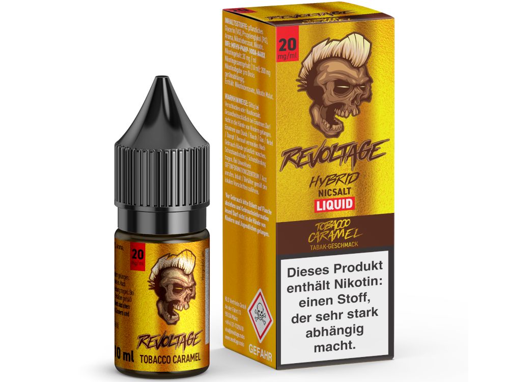 Revoltage Hybrid Nikotinsalz Liquid Tobacco Caramel