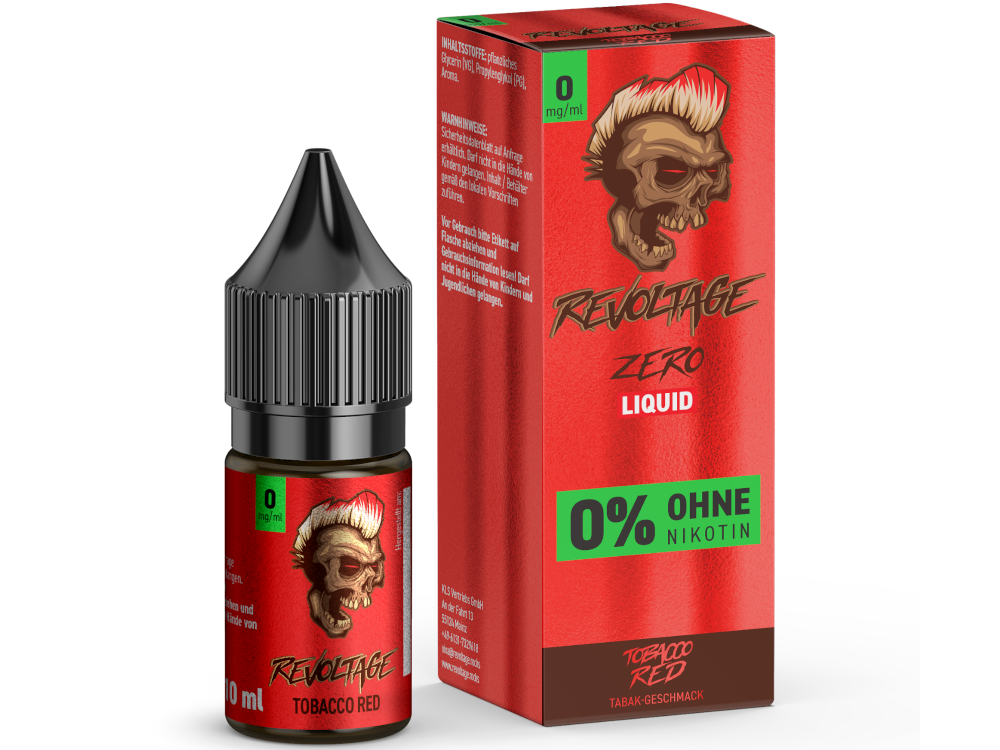 Revoltage Nikotinsalz Liquid - Intensiver Tabakgeschmack