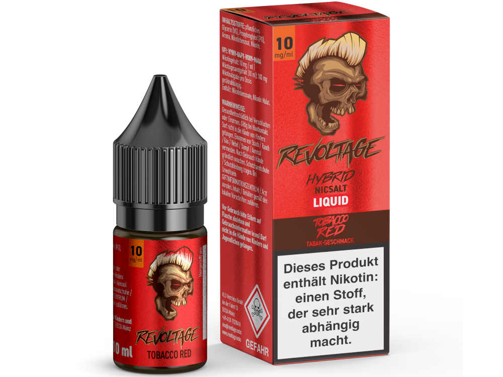 Revoltage Hybrid Nikotinsalz Liquid Tobacco Red Aroma