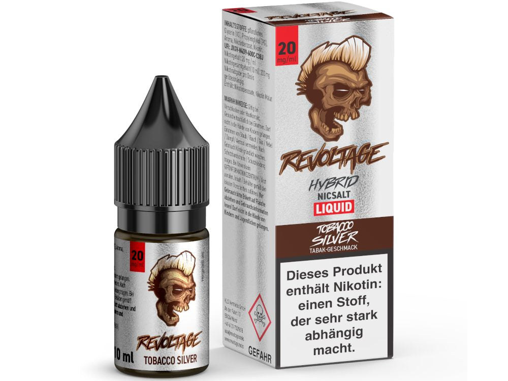 Intensives Süßes Tabak Nikotinsalz Liquid von Revoltage
