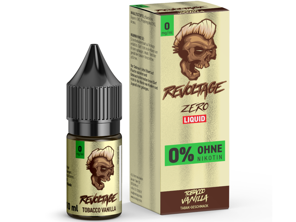 Revoltage Hybrid Nikotinsalz Liquid Tabak Vanille