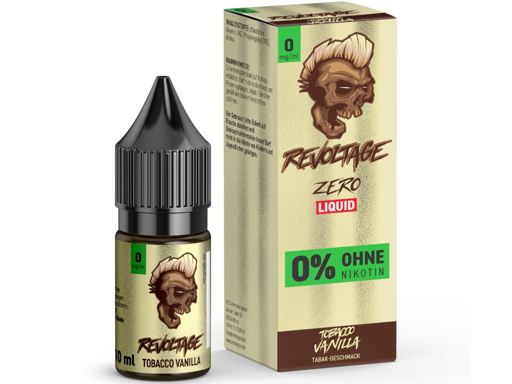 Revoltage Hybrid Nikotinsalz Liquid Tabak Vanille