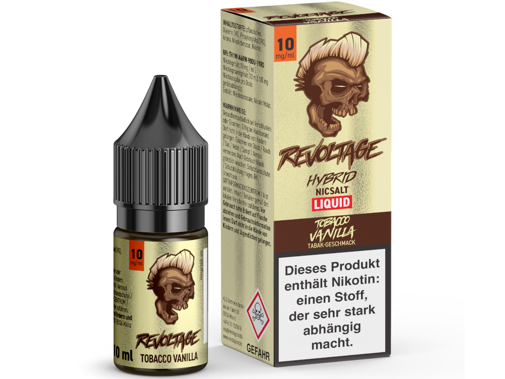 Revoltage Hybrid Nikotinsalz Liquid Tobacco Vanilla Aroma