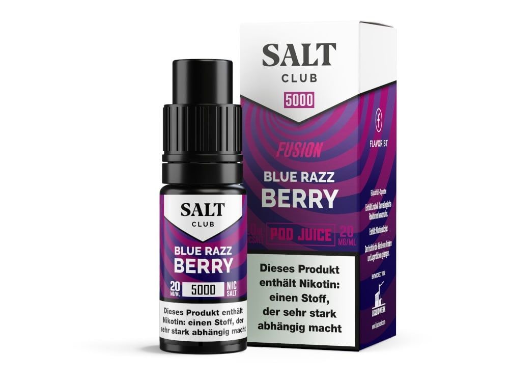Salt Club Nikotinsalz Liquid 20 mg/ml Blue Razz Berry