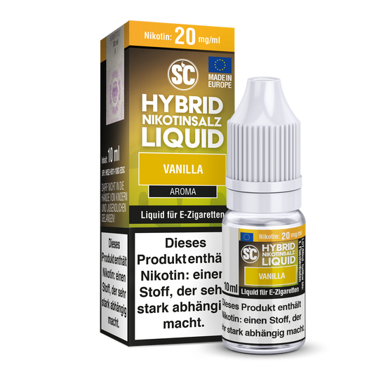 SC - Vanilla Hybrid Nikotinsalz Liquid für Intensiven Genuss